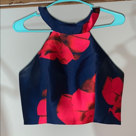 Two Piece Prom Dress - Picture 3 of 6